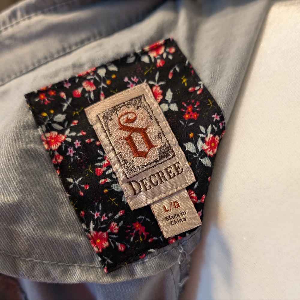 Decree Cropped Jacket Size L - Picture 5 of 5